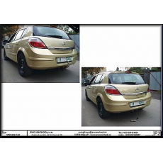 Tažné zařízení Opel Astra H r.v. 03/2004 - 2010i pro GTC, ne pro OPC