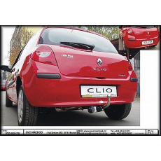Tažné zařízení Renault Clio III. 3 i 5 dv. r.v. 2005 - 10/2012